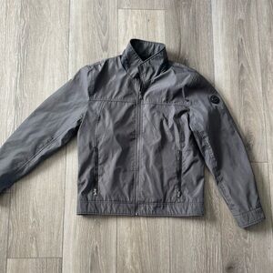 Michael Kors Men's Full Zip Faux Leather Jacket Size Small